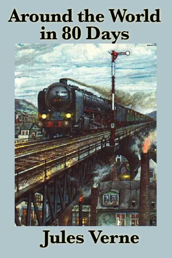 Around the World in 80 Days by Jules Verne cover