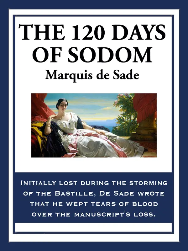 The 120 Days of Sodom by Marquis de Sade cover