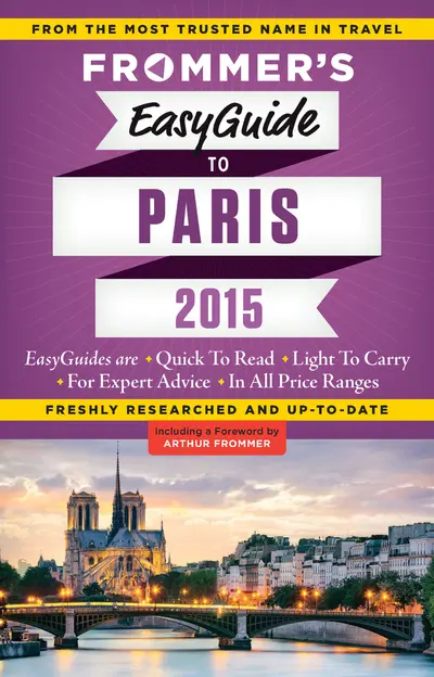 Frommer's EasyGuide to Paris 2015 book cover