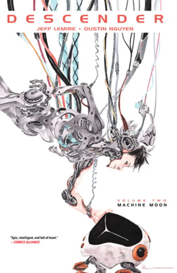 Descender, Vol. 2: Machine Moon by Jeff Lemire cover