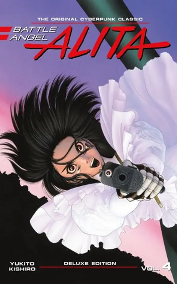Battle Angel Alita Deluxe Edition, Vol. 4 by Yukito Kishiro cover