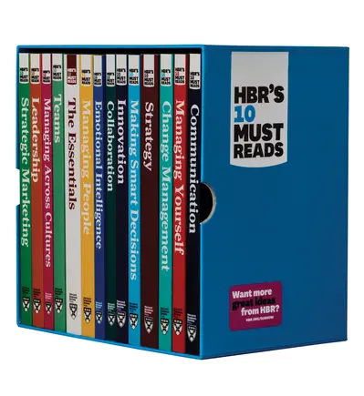 HBR's 10 Must Reads Ultimate Boxed Set (14 Books) book cover