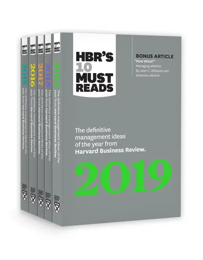 5 Years of Must Reads from HBR: 2019 Edition book cover