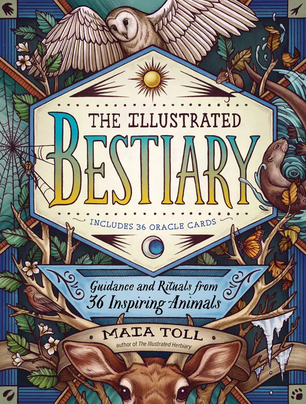 The Illustrated Bestiary by Maia Toll, Kate O’Hara cover