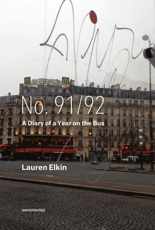 No. 91/92 by Lauren Elkin cover