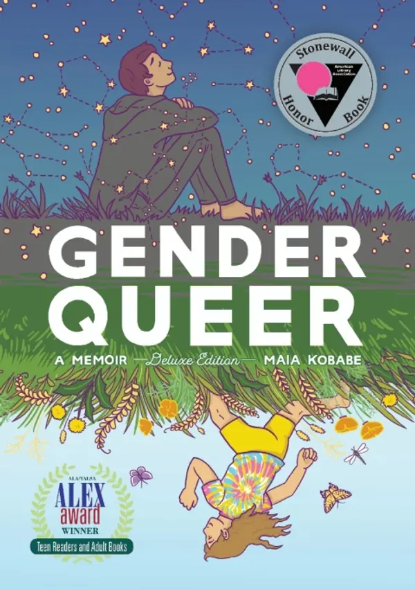 Gender Queer: A Memoir Deluxe Edition by Maia Kobabe cover