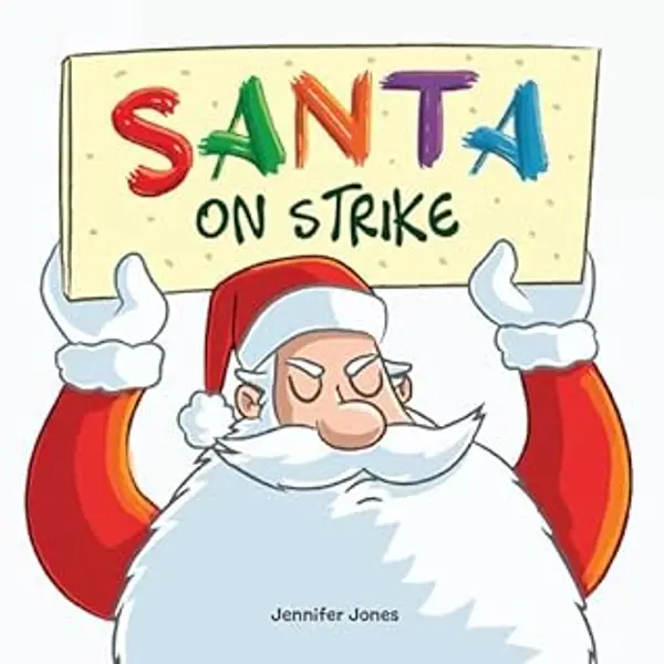 Santa on Strike: A Funny Christmas Rhyming Read Aloud by Jennifer Jones cover