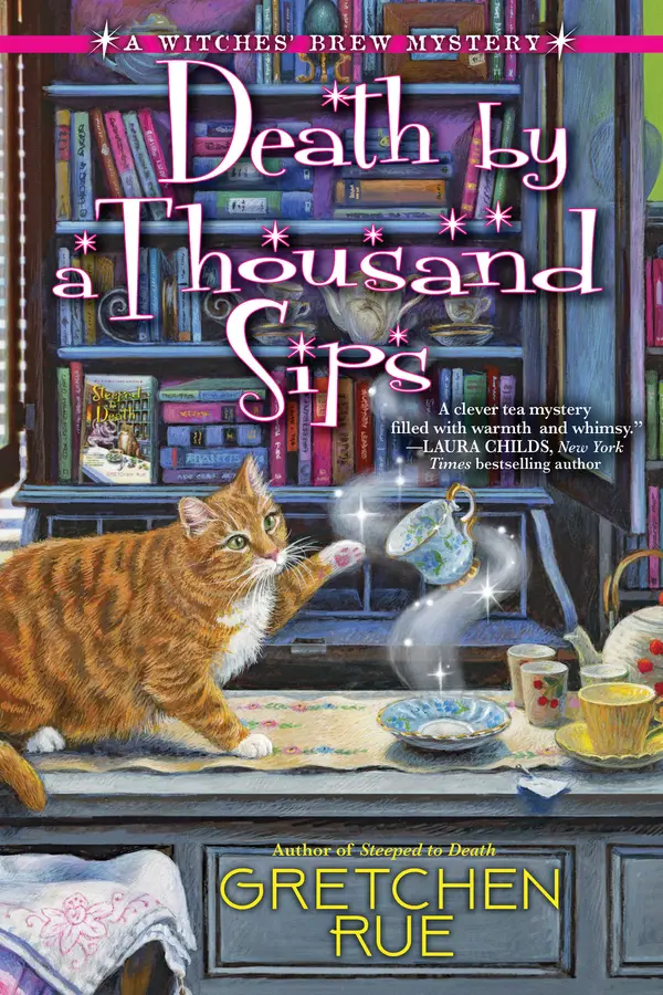 Death by a Thousand Sips by Gretchen Rue cover