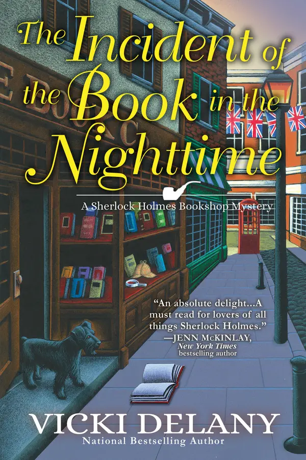 The Incident of the Book in the Nighttime by Vicki Delany cover