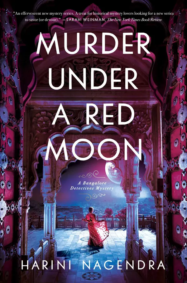 Murder Under a Red Moon by Harini Nagendra cover