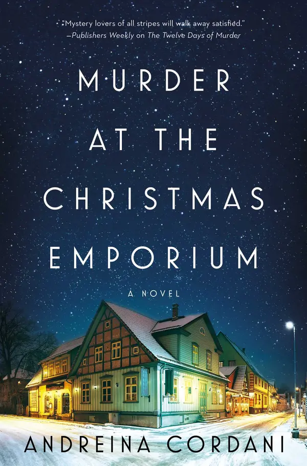 Murder at the Christmas Emporium by Andreina Cordani cover