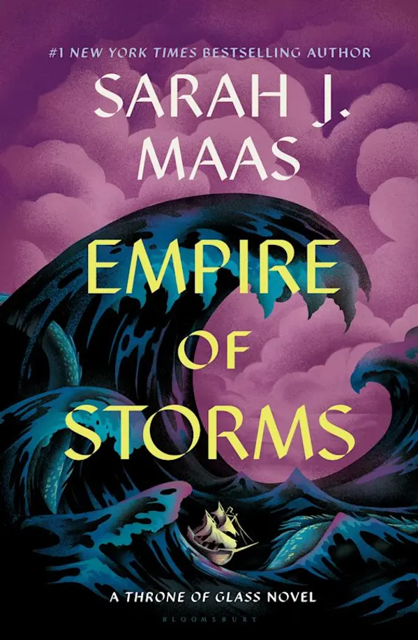 Empire of Storms by Sarah J. Maas cover