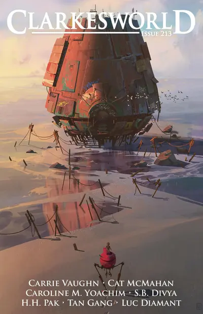 Clarkesworld Magazine Issue 213 book cover