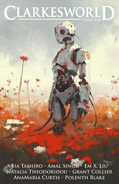 Clarkesworld Magazine Issue 214 book cover
