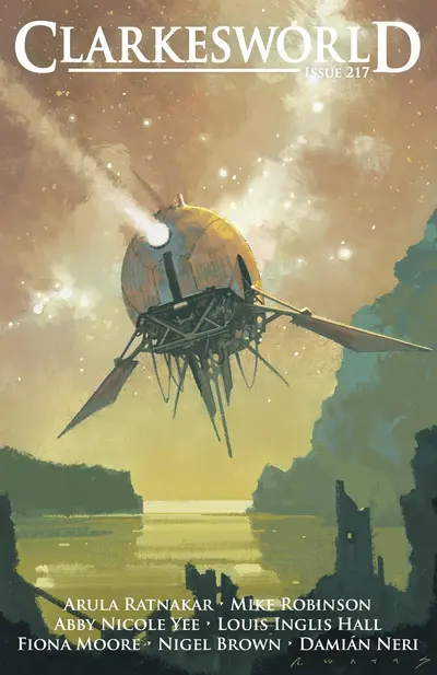 Clarkesworld Magazine Issue 217 book cover