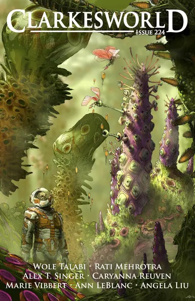 Clarkesworld Magazine Issue 224 book cover