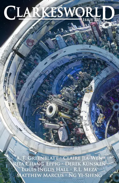 Clarkesworld Magazine Issue 225 book cover