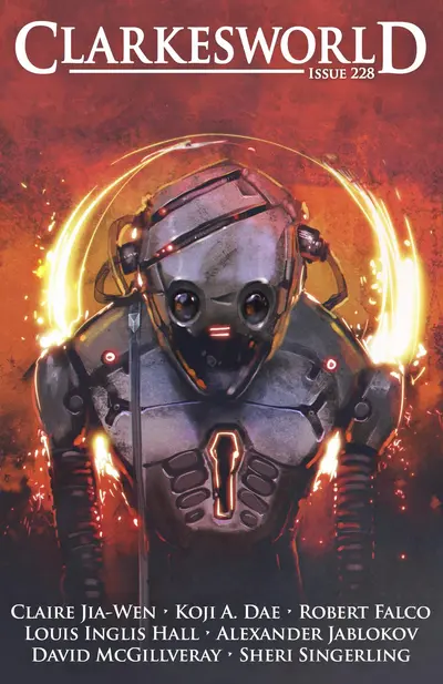 Clarkesworld Magazine Issue 228 book cover