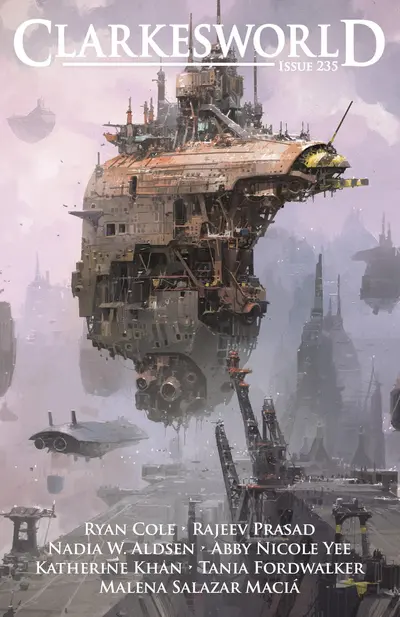 Clarkesworld Magazine Issue 235 book cover
