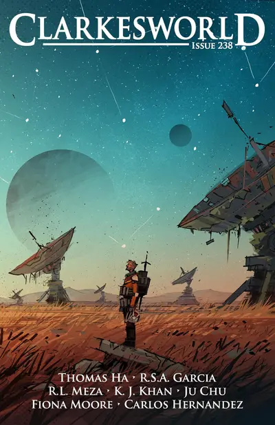 Clarkesworld Magazine Issue 238 book cover