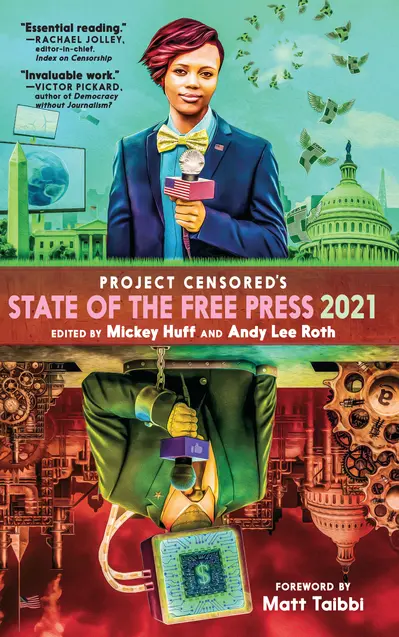 Project Censored's State of the Free Press 2021 book cover