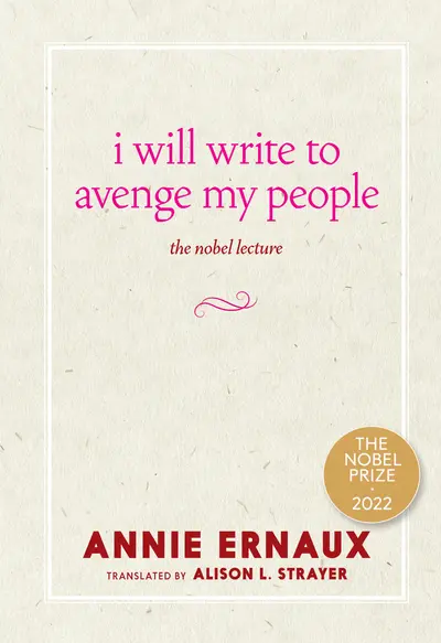 I Will Write to Avenge My People book cover