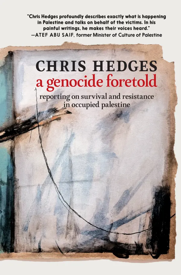 A Genocide Foretold by Chris Hedges cover