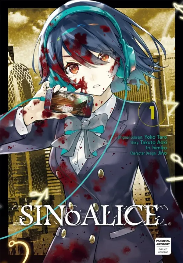 SINoALICE 01 by Yoko Taro, Takuto Aoki cover