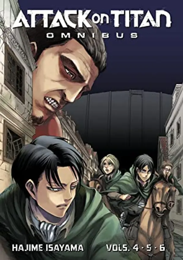 Attack on Titan Omnibus 2 (Vol. 4-6) by Hajime Isayama cover