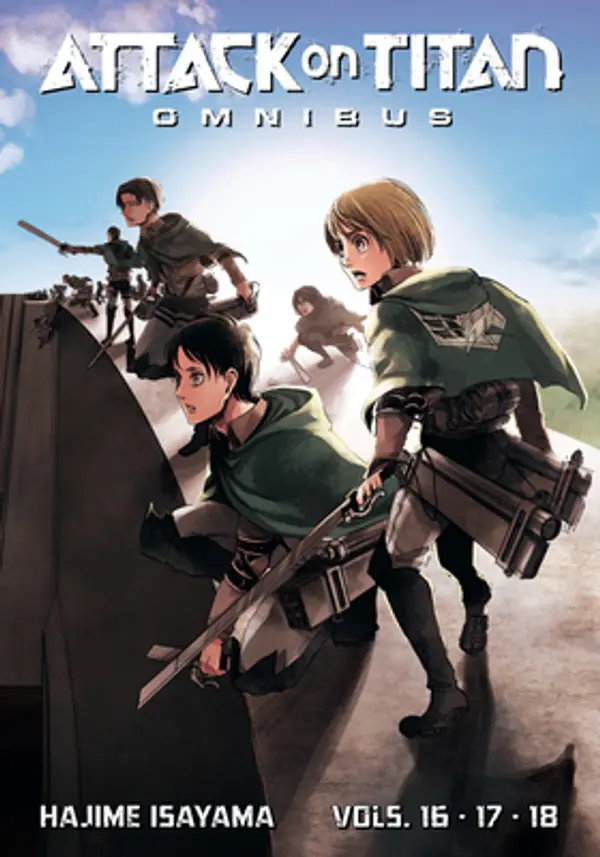 Attack on Titan Omnibus 6 (Vol. 16-18) by Hajime Isayama cover