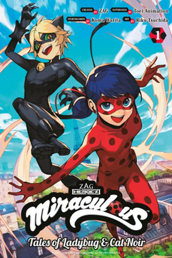 Miraculous: Tales of Ladybug & Cat Noir (Manga) 1 by Koma Warita cover