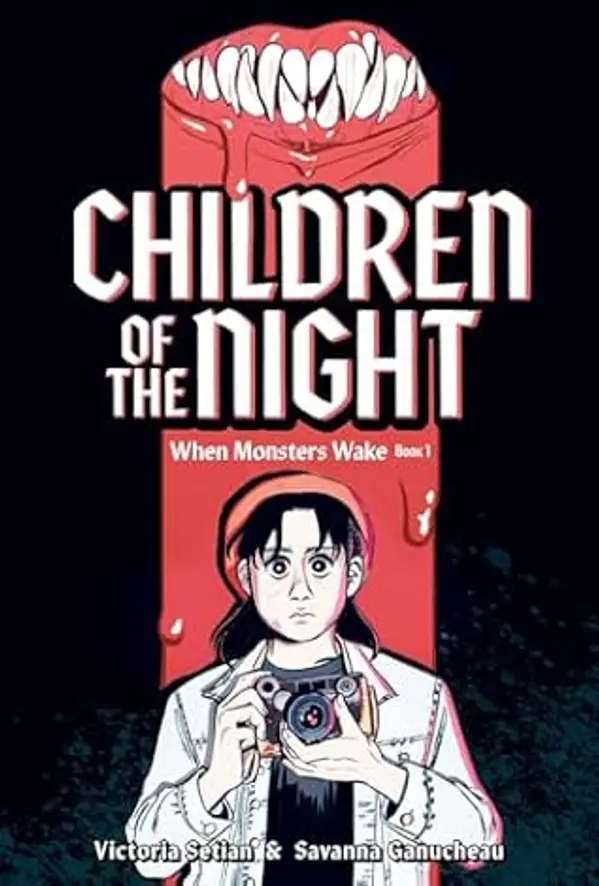 Children of the Night (When Monsters Wake Book 1): A Graphic Novel by Victoria Setian cover