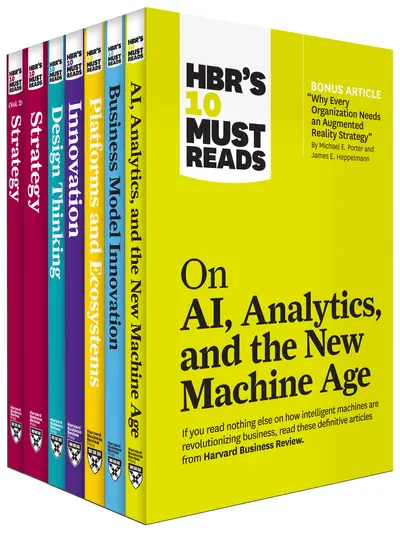 HBR's 10 Must Reads on Technology and Strategy Collection (7 Books) book cover