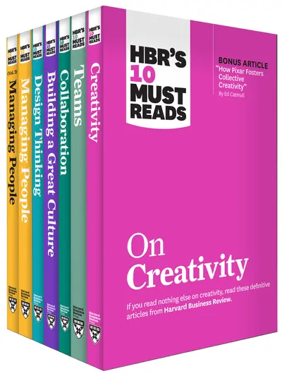 HBR's 10 Must Reads on Creative Teams Collection (7 Books) book cover