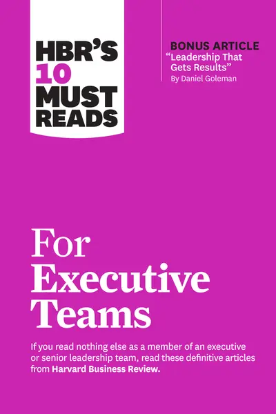 HBR's 10 Must Reads for Executive Teams book cover