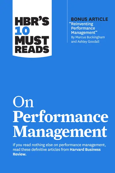 HBR's 10 Must Reads on Performance Management book cover