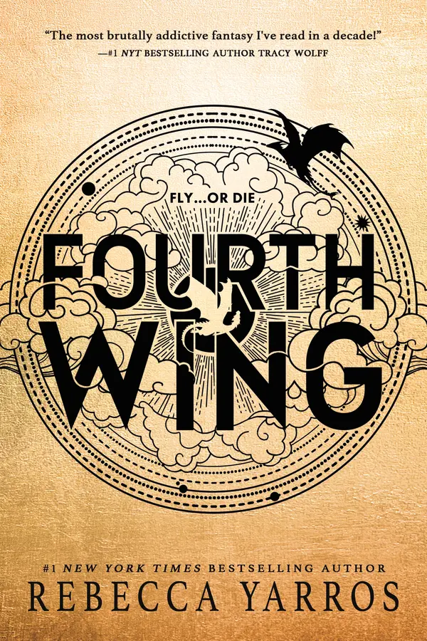 Fourth Wing by Rebecca Yarros cover