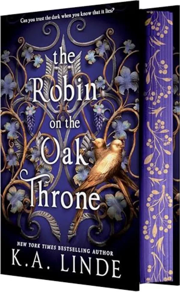 The Robin on the Oak Throne (Deluxe Limited Edition) by K.A. Linde cover