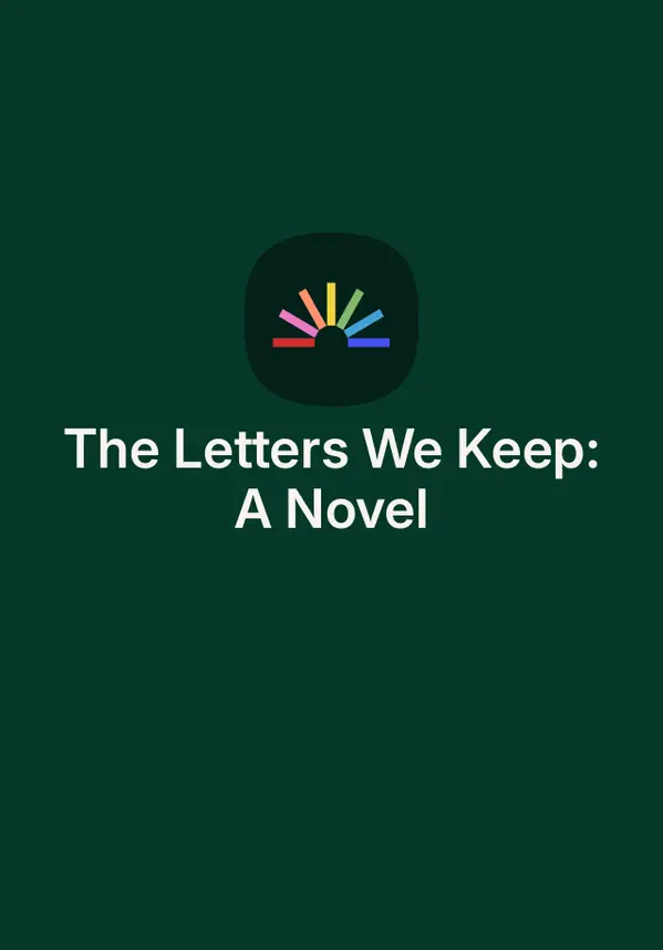 The Letters We Keep: A Novel by Nisha Sharma cover