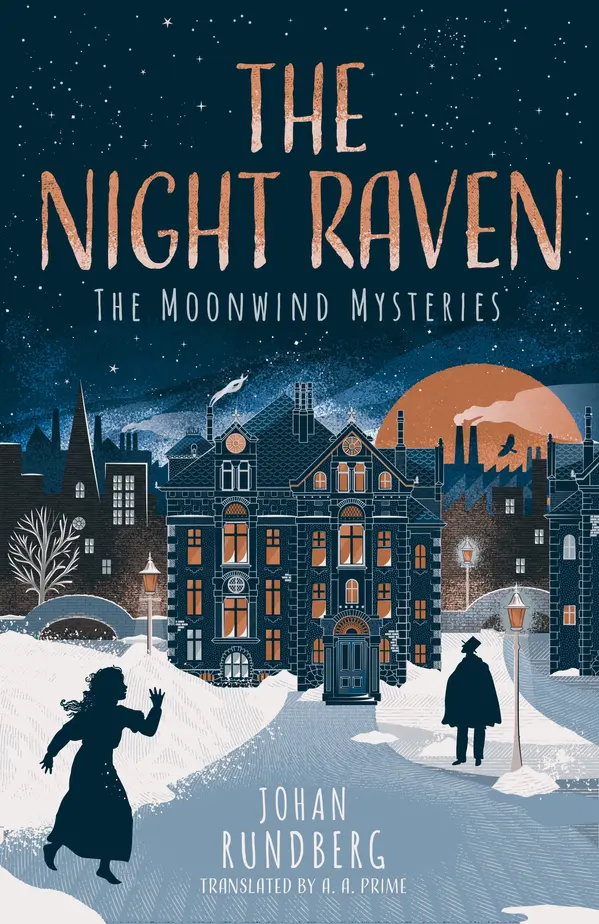 The Night Raven (The Moonwind Mysteries #1) by Johan Rundberg cover