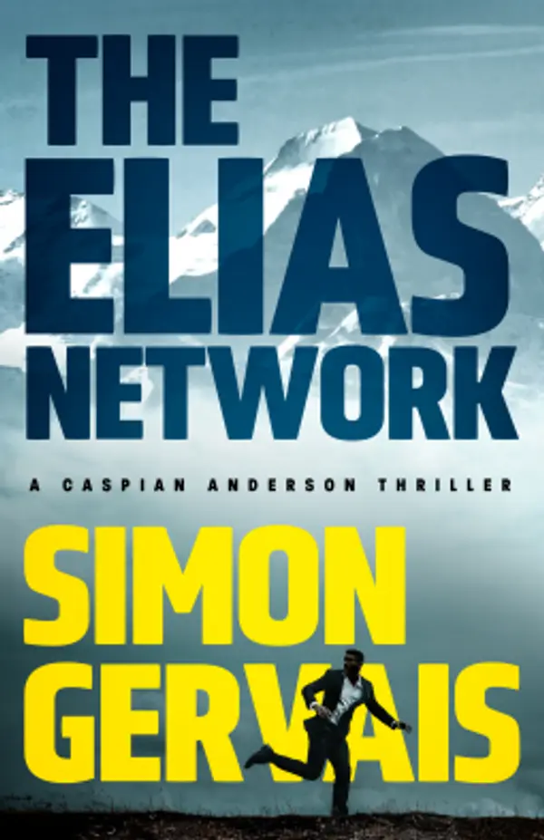 The Elias Network (Caspian Anderson Book 1) by Simon Gervais cover