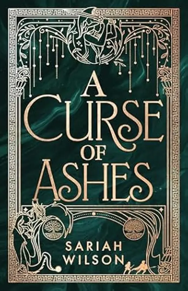 A Curse of Ashes (The Eye of the Goddess) by Sariah Wilson cover