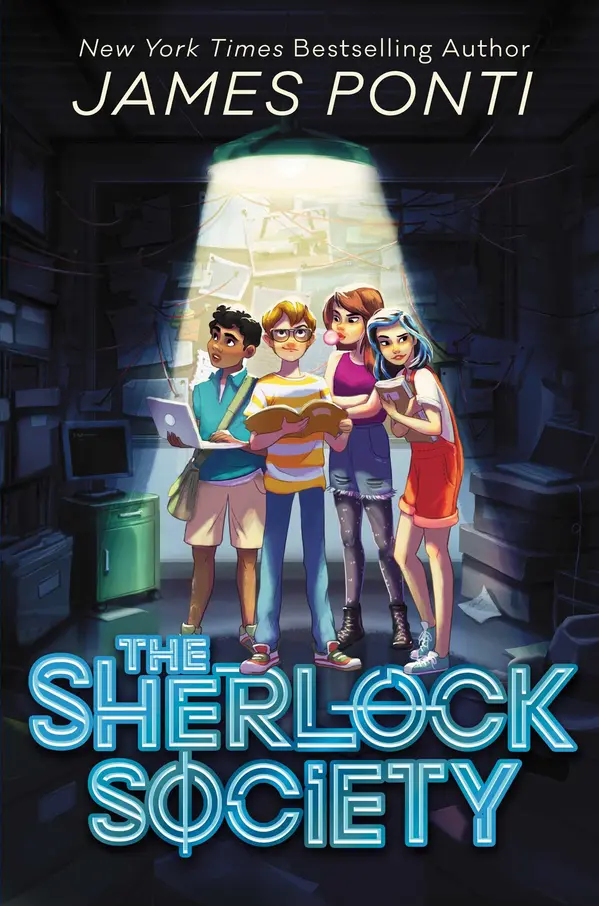 The Sherlock Society by James Ponti cover