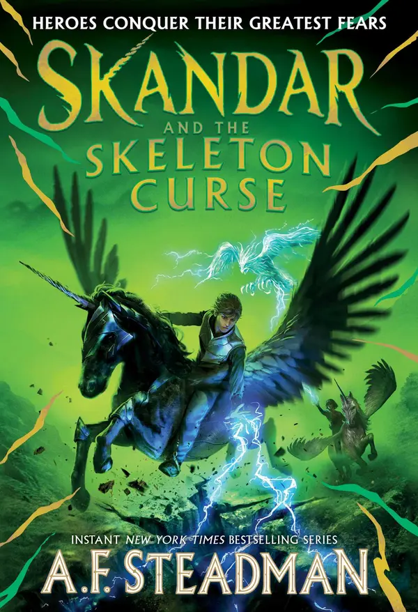 Skandar and the Skeleton Curse by A.F. Steadman cover
