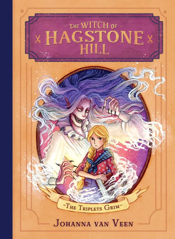 The Witch of Hagstone Hill by Johanna van Veen, Raquel Lagartos cover