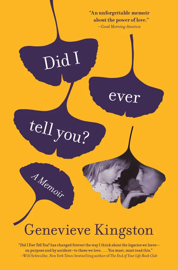 Did I Ever Tell You? by Genevieve Kingston cover