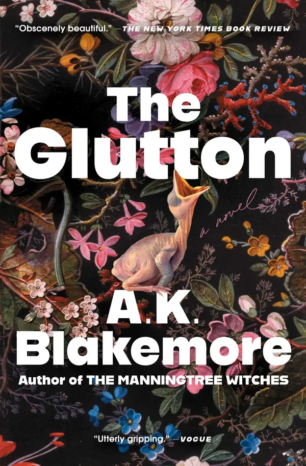 The Glutton by A.K. Blakemore cover