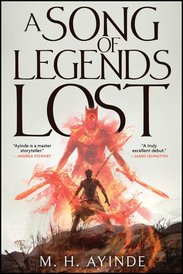 A Song of Legends Lost by M. H. Ayinde cover