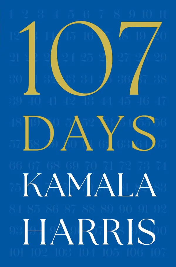107 Days by Kamala Harris cover