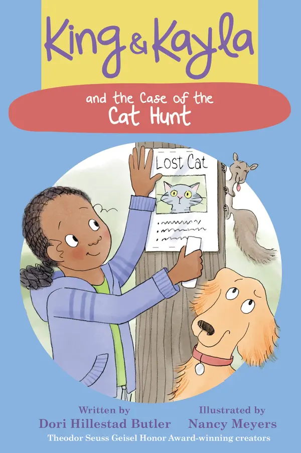 King & Kayla and the Case of the Cat Hunt (King & Kayla, #9) by Dori Hillestad Butler cover